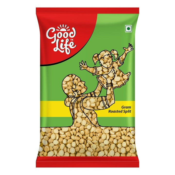 Good Life Roasted Chana Dal / Split Bengal Gram 1 kg
