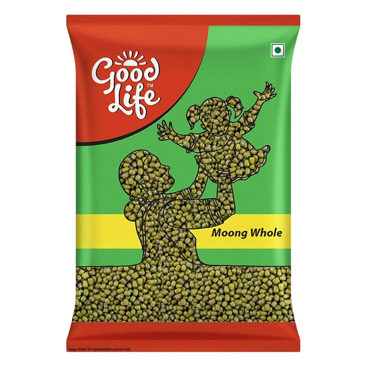 Good Life Whole Moong 500 g