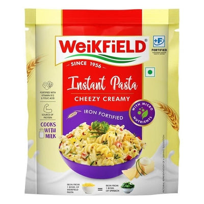 Weikfield Sporty Energy Cheesy Creamy Instant Pasta 64 g