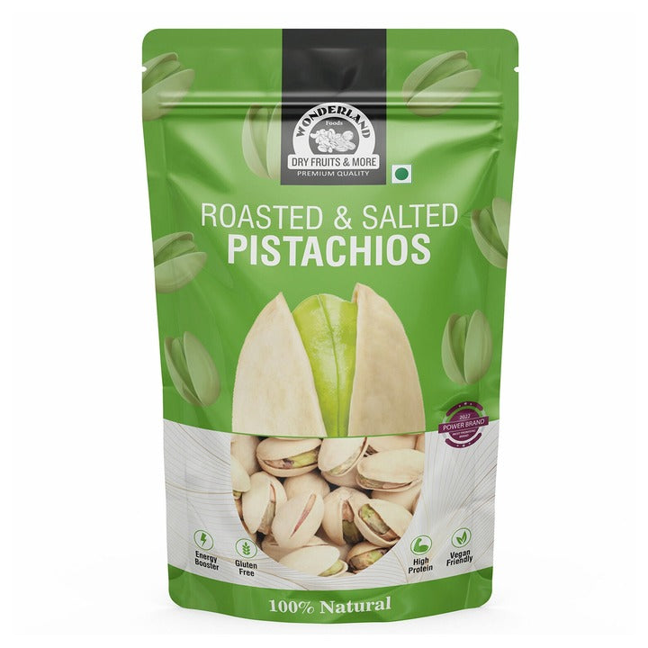 Wonderland Foods Premium Roasted & Salted Pistachios 200 g