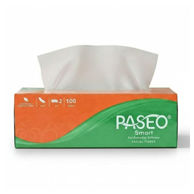 PASEO Smart Soft 2 Ply Facial Tissue 100 Pulls