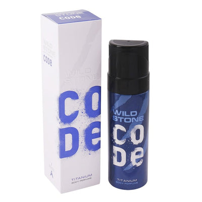 Wild Stone Code Titanium Body Perfume for Men 120 ml
