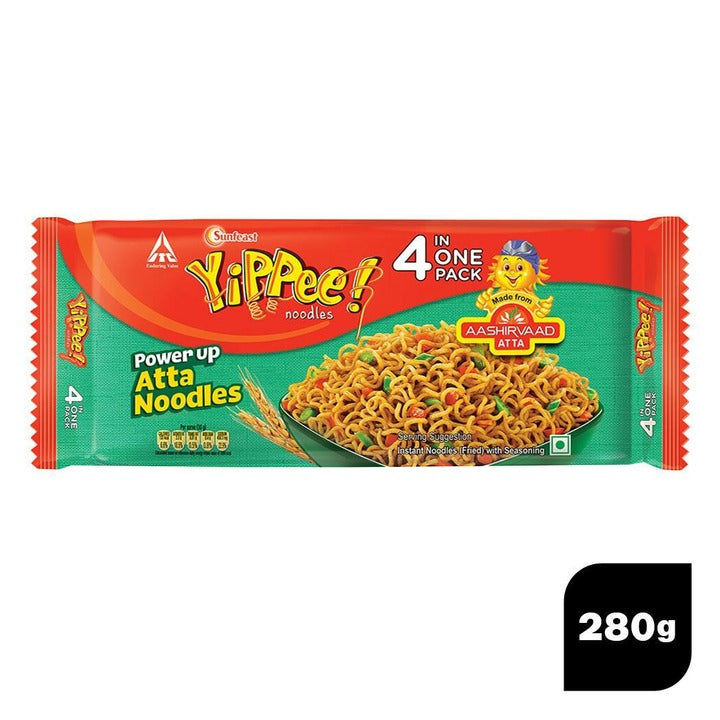 Sunfeast YiPPee! Powerup Masala Atta Noodles 280 g