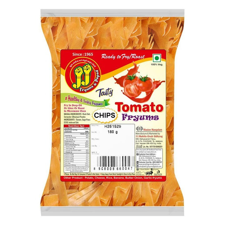 JJ Tomato Chips Fryums 180 g