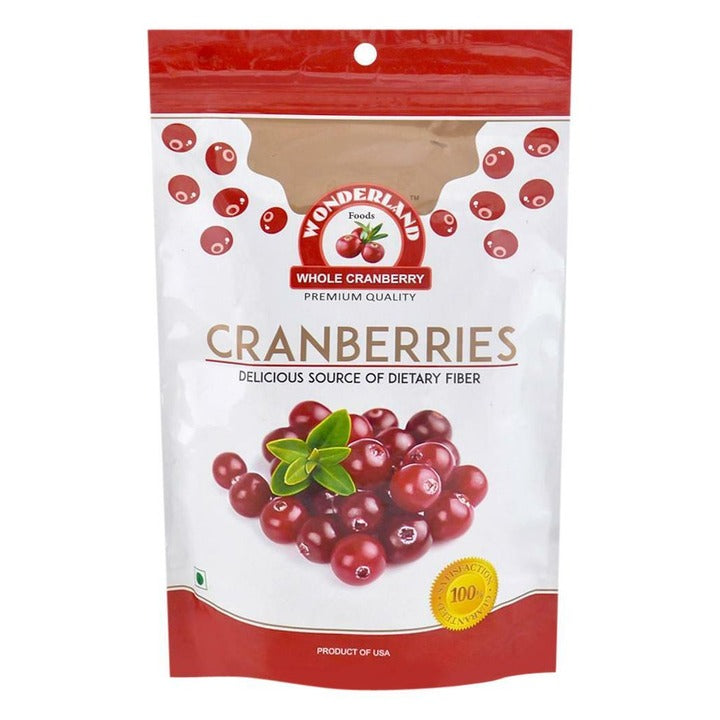 Wonderland Foods Premium Dried Cranberries 200 g