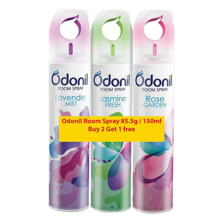 Odonil Room Freshener Spray 150 ml (Buy 2 Get 1 Free)
