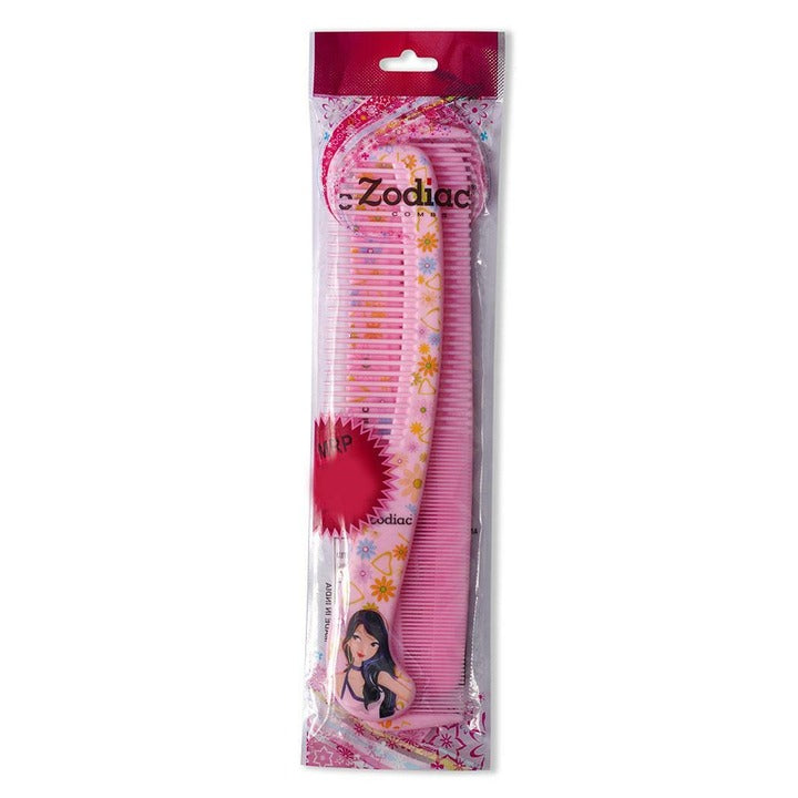 Zodiac Designer Comb Set 3 pcs