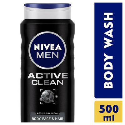 Nivea Men Active Clean Shower Gel 500 ml