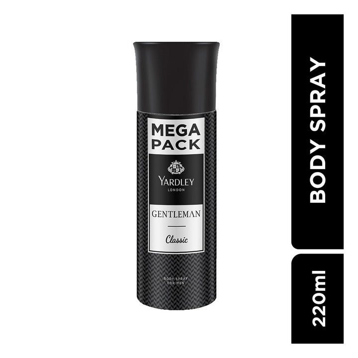 Yardley London Gentleman Classic Body Spray for Men 220 ml