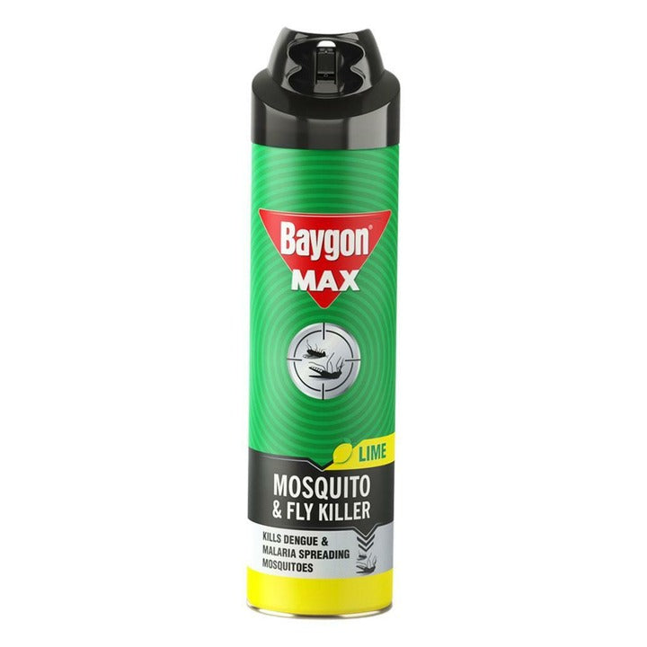Baygon Max Lime Mosquito & Fly Killer Spray 400 ml