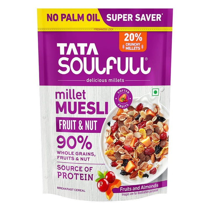Soulfull Millet Muesli With Fruits & Almonds 700 g