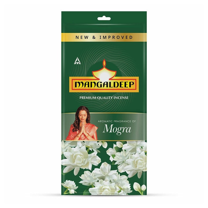 Mangaldeep Mogra Agarbatti Zip Lock 125 g