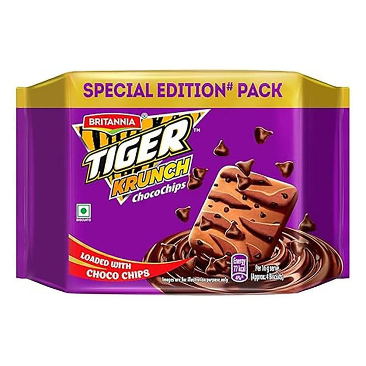 Britannia Tiger Krunch Choco Chip Cookies 400 g