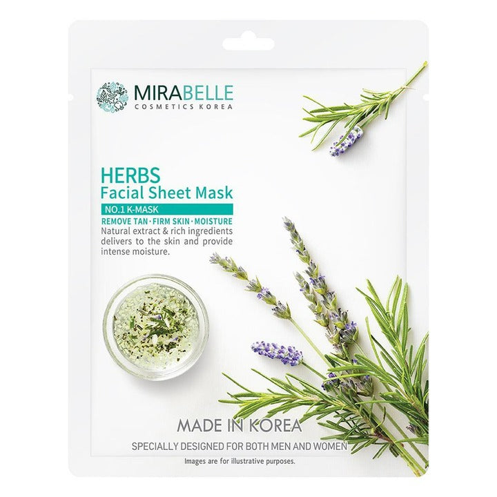 Mirabelle Korea Herbs Fairness Facial Mask 25 ml