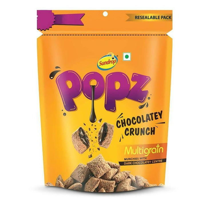 Sundrop Chocolatey Crunch Multigrain Popz 125 g