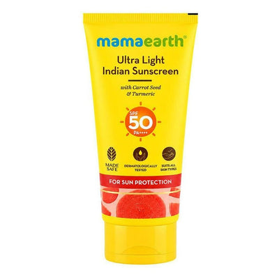 Mamaearth Sun Protection SPF 50 PA+++ Sunscreen 80 g