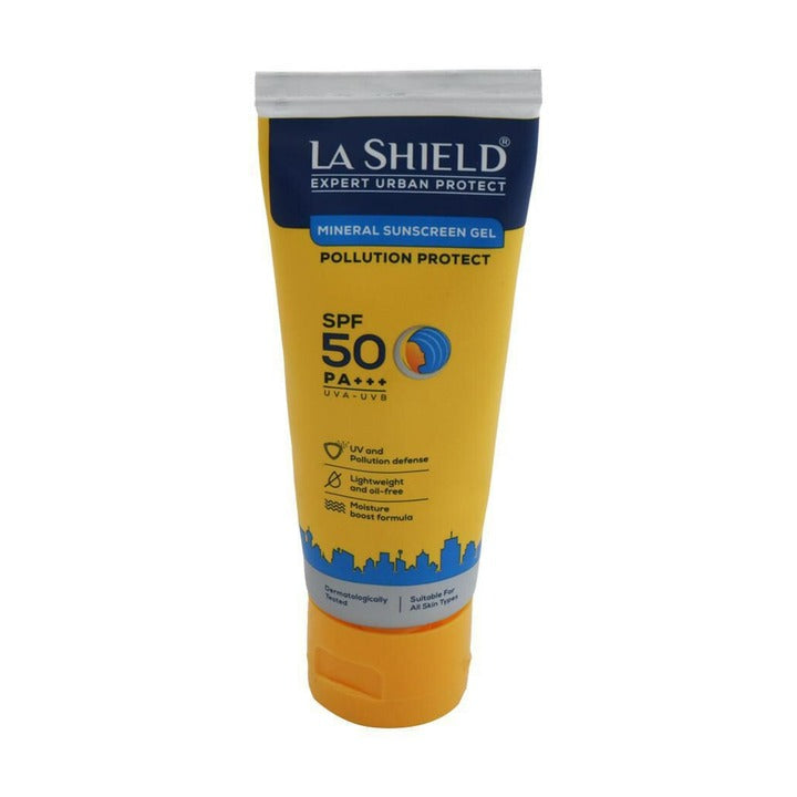 LA Shield Pollution Protect SPF50 Mineral Sunscreen Gel 50 g