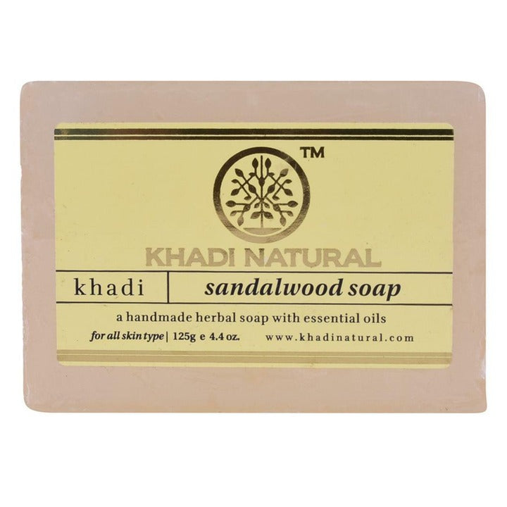 Khadi Natural Sandalwood Herbal Soap 125 g