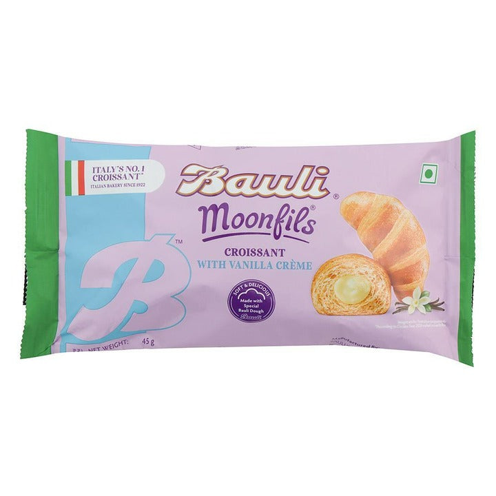 Bauli Moonfils Soft Veg Vanilla Cream Croissant 45 g