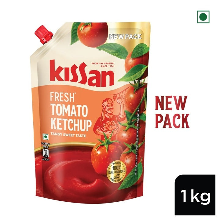 Kissan Fresh Tomato Ketchup 1 kg (1.1 KG)