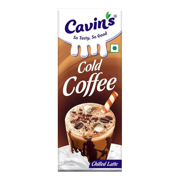 Cavin's Cold Coffee Chilled Latte 180 ml (Tetra Pak)