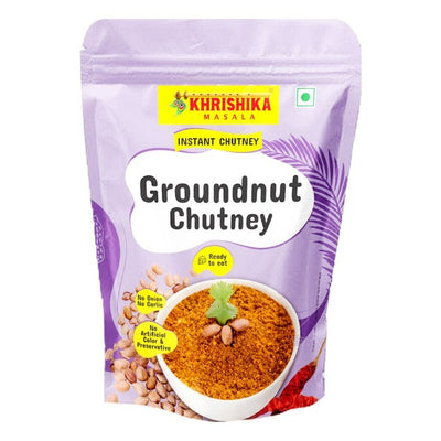 Khrishika Groundnut Chutney Instant Mix 80 g