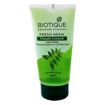 Biotique Ayurveda Fresh Neem Pimple Control Face Wash 150 ml