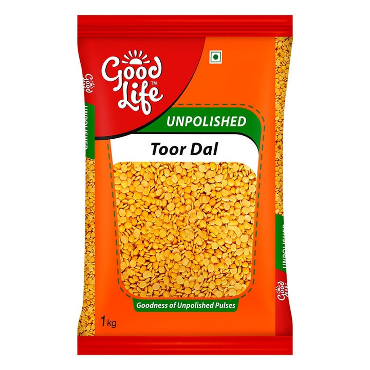 Good Life Unpolished Toor Dal 1 kg