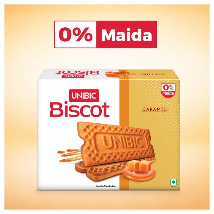 Unibic Biscot Caramel Flavour Biscuits 250 g