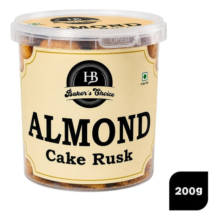 HB Bakers Choice Almond Cake Rusk 200 g