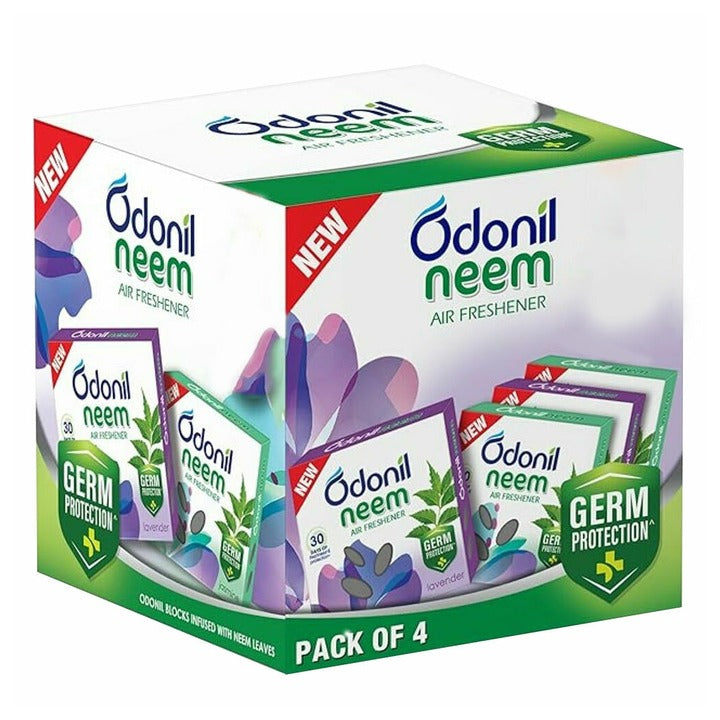 Odonil Neem Air Freshener Blocks (Pack of 4) 48 g