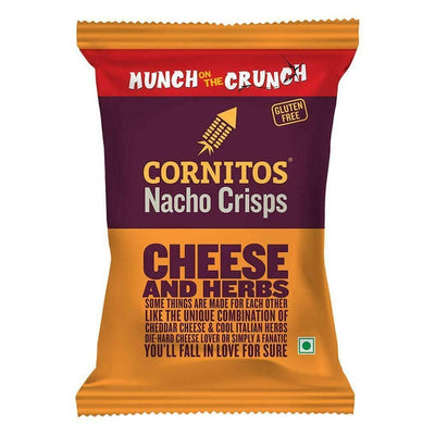 Cornitos Cheese And Herbs Nacho Crisps 65 g