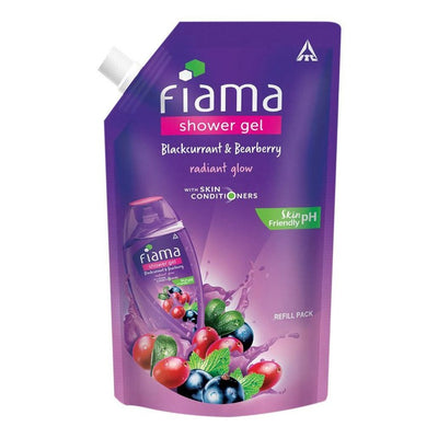 Fiama Blackcurrant & Bearberry Radiant Glow Shower Gel Refill Pack 725 ml