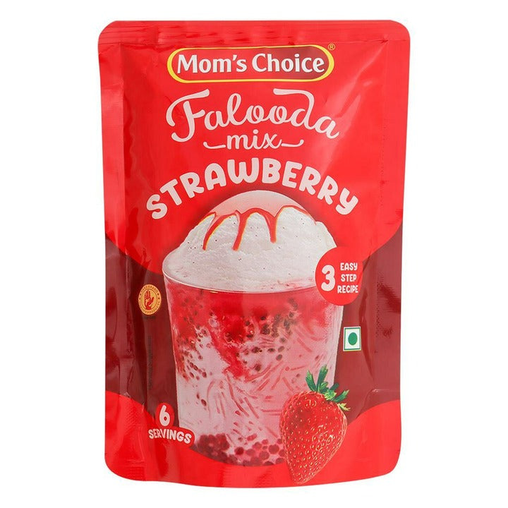 Mom's Choice Strawberry Falooda Mix 200 g