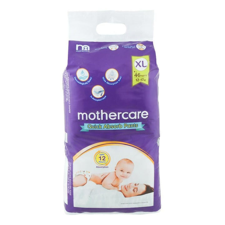 Mothercare Quick Absorb Extra Large Diaper Pants Pack of 46