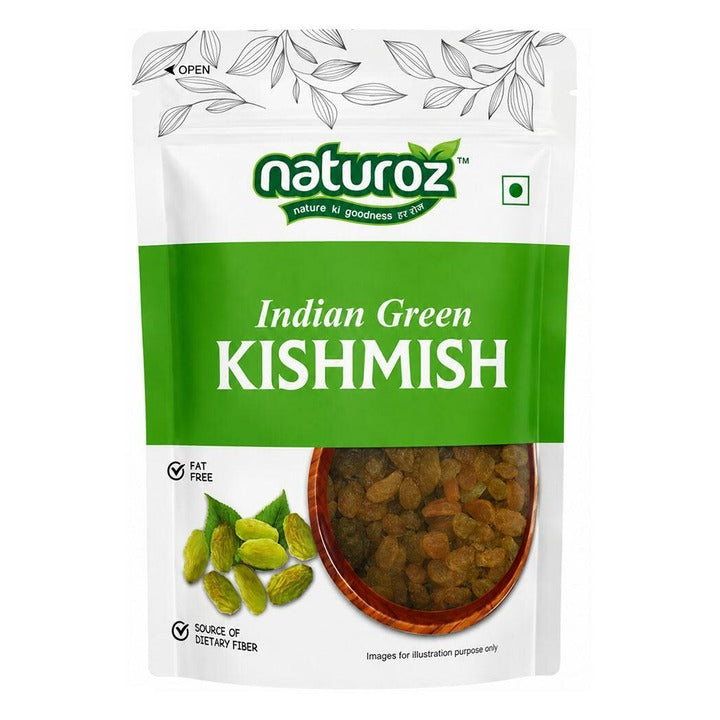 Naturoz Indian Green Kishmish 500 g