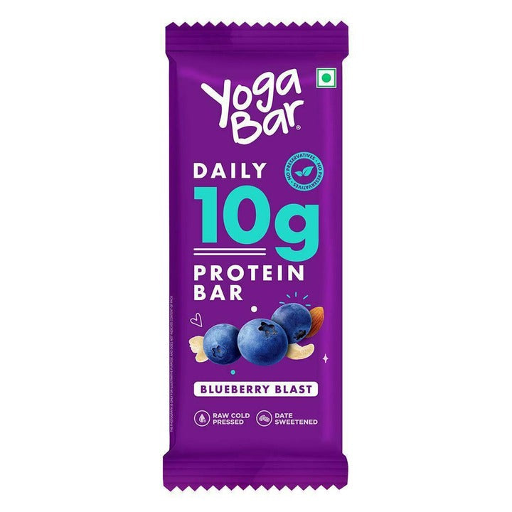 Yogabar Blueberry Blast Daily Protein Bar 50 g