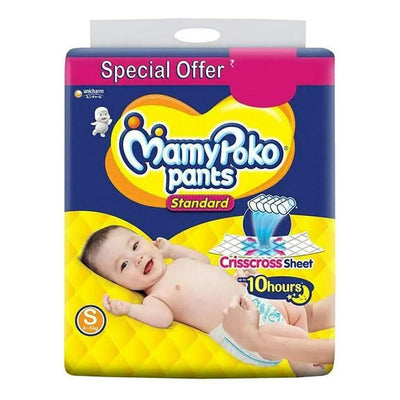MamyPoko Pants Standard Diapers (S) 56 count 4-8 kg