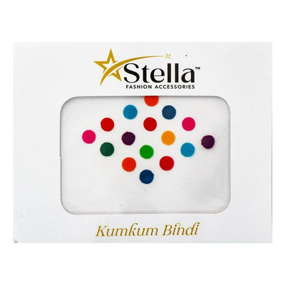 Stella Multicolor Circle Kumkum Bindi Medium 16 U