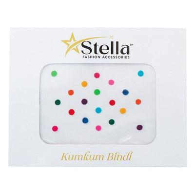 Stella Colorful Plain Kumkum Bindi Small 20 U