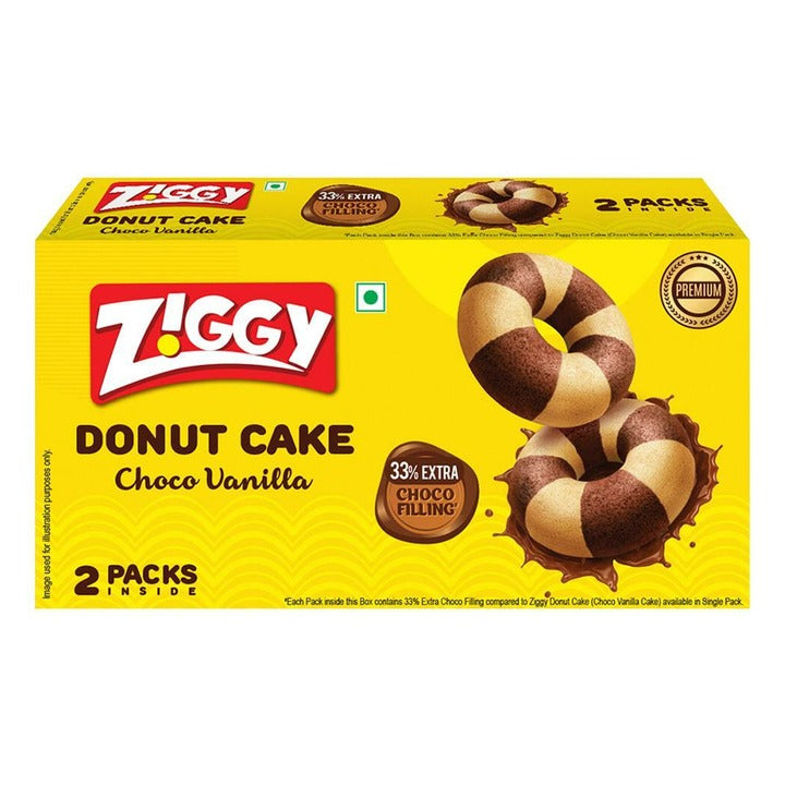 Ziggy Donut Vanilla Choco Cake 102 g