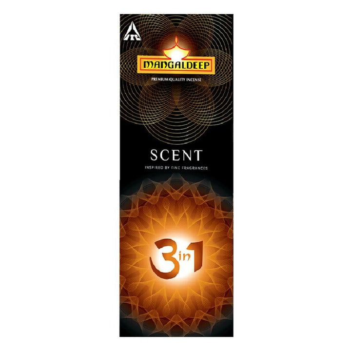 Mangaldeep 3 in 1 Scent Incense Sticks 213 g