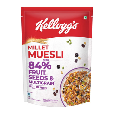 Kellogg's Millet Muesli with 84% Fruit, Seed & Multigrain 500g
