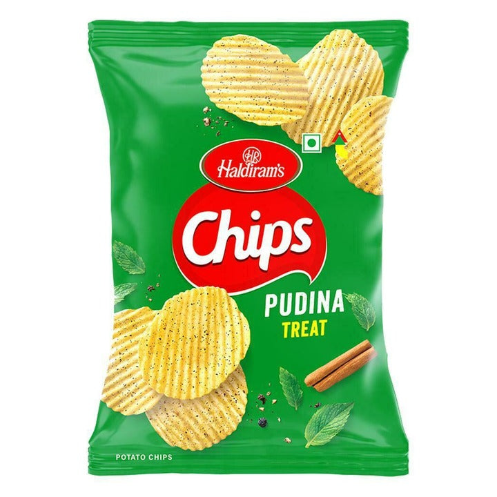 Haldiram's Pudina Treat Potato Chips 89 g