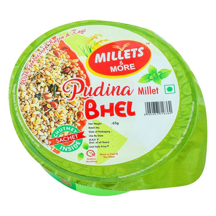 Millets & More Pudina Millet Bhel 65 g