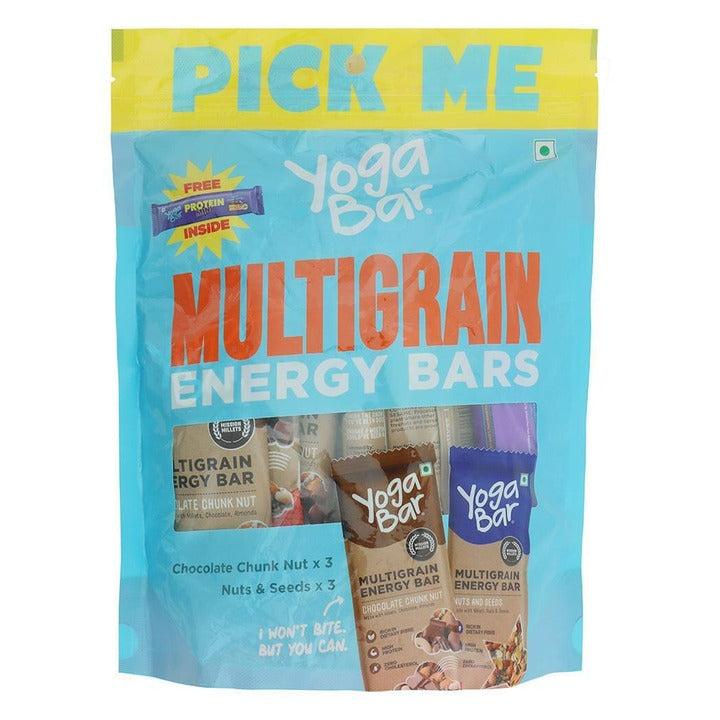 Yogabar Multi Grain Energy Bar Variety pack 230 g