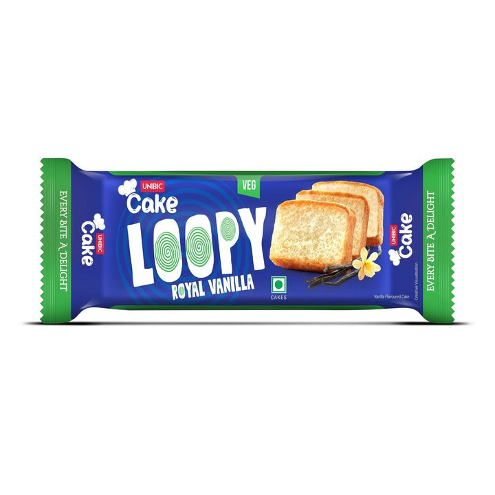 Unibic Royal Vanilla Veg Bar Cake 45 g
