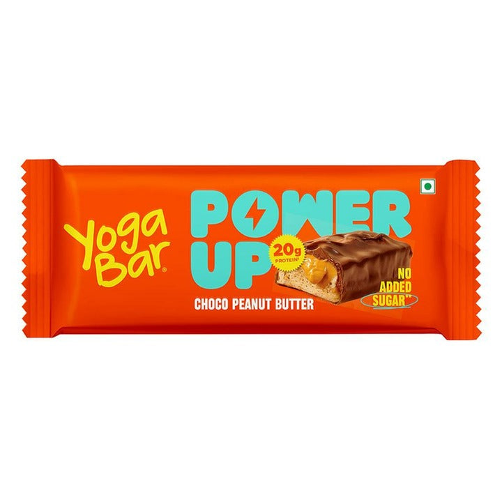 Yogabar Power Up Choco Peanut Butter Protein Bar 70 g