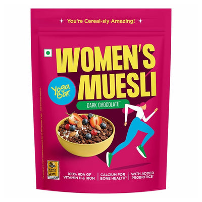 Yoga Bar Womens Dark Chocolate Muesli 350 g