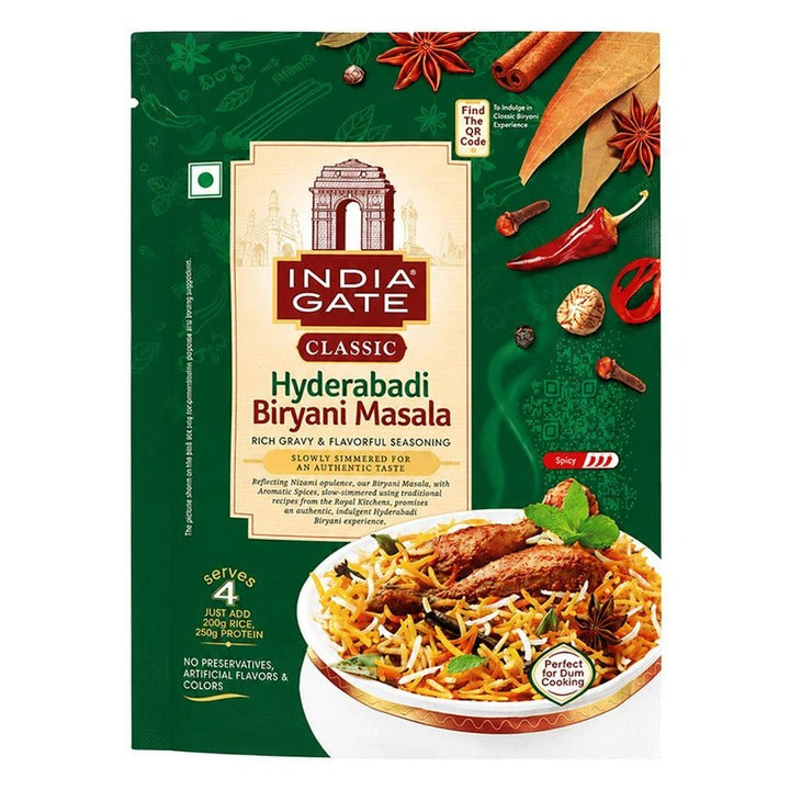 India Gate Classic Hyderabadi Briyani Masala 120 g
